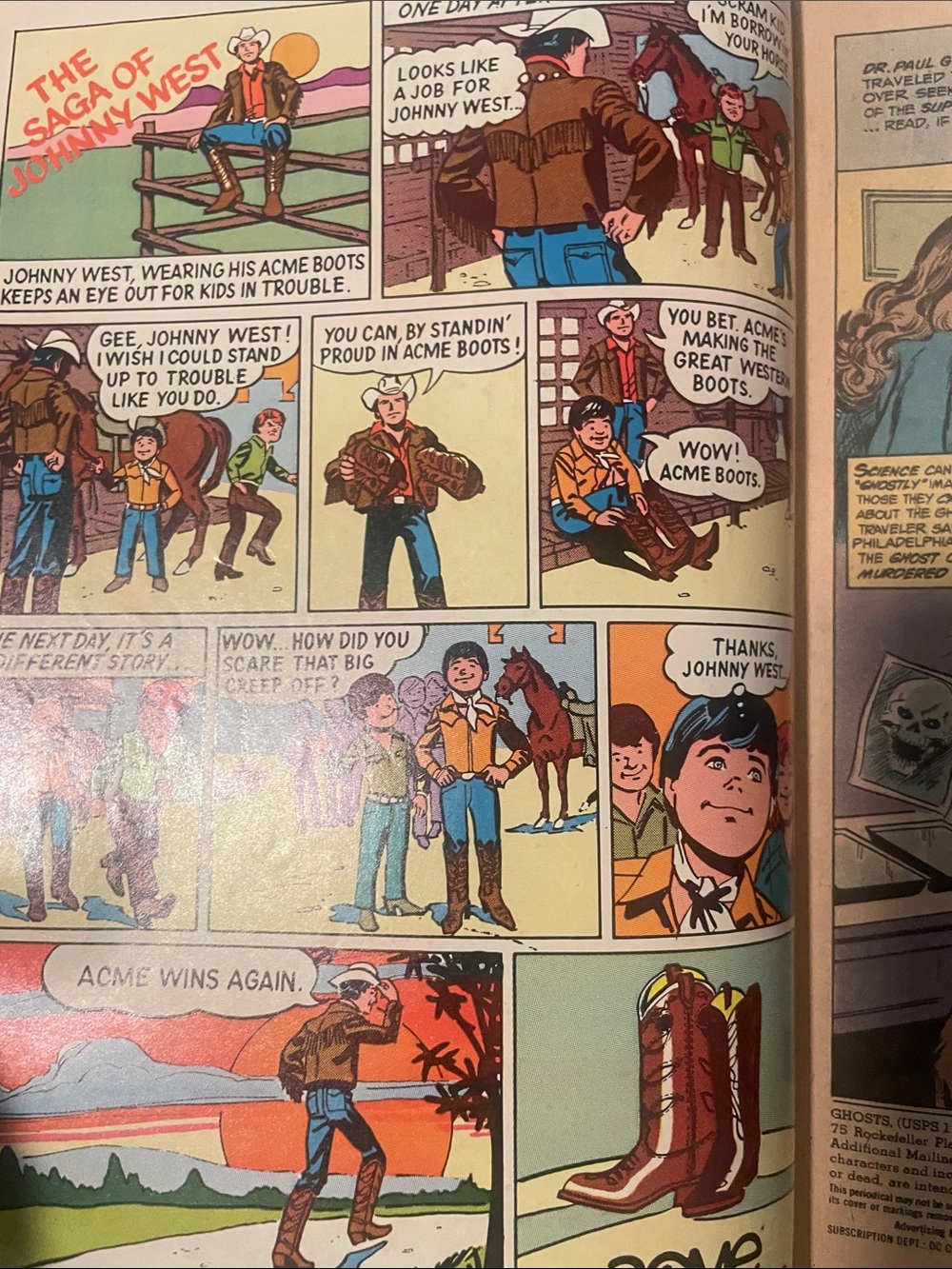 DC GHOSTS Comic no. 96 Jan  1981 — Red, Blue, Cream - Picture 2 of 8